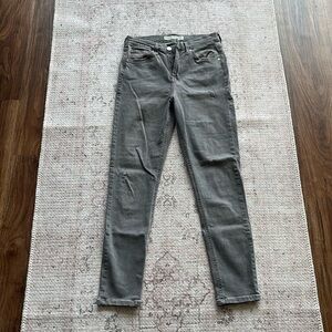 Gray topshop Jamie highrise denim